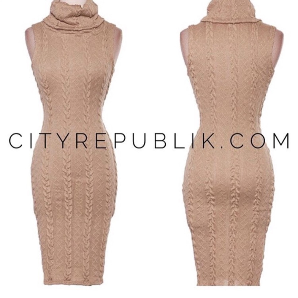 Sweater dress